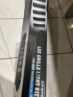 LED grille light kits for jeep wrangler jk/jku