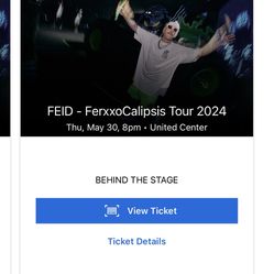 Feid Chicago concert 2 tickets