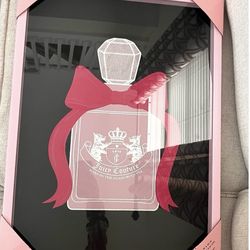 JUICY COUTURE Wall Art Large 18x24