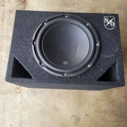 12 inch subwoofer in ported box 