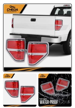 Pair of Taillights for 2009 thru 2014 ford f150