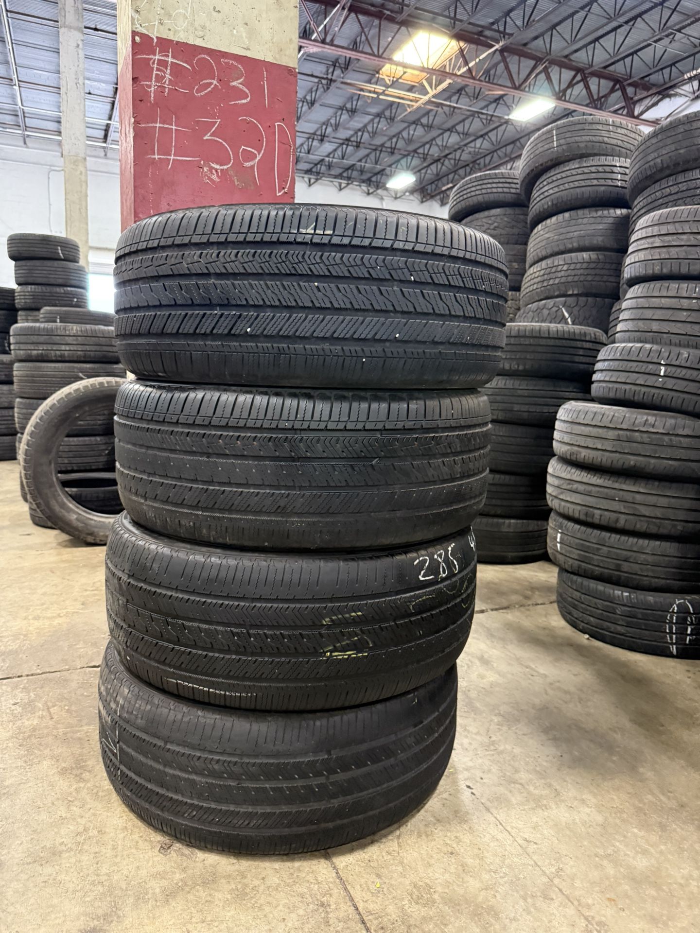 285-45-21 RUN FLAT
