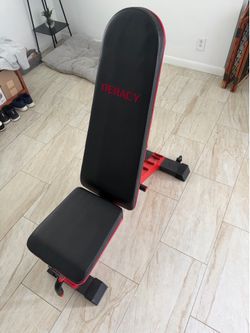 Workout bench adjustable