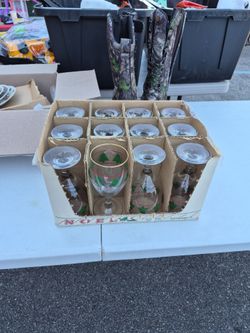 Christmas n o e l twelve Tumblers
