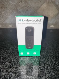 Blink Video Doorbell - Black