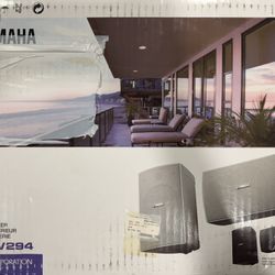 Yamaha Outdoor Speakers (speaker & Woofer)