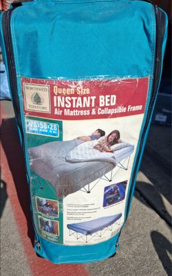 Northwest Territory Queen Size Instant Bed, inflatable