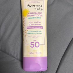 Aveeno Baby Sunscreen 50 SPF 