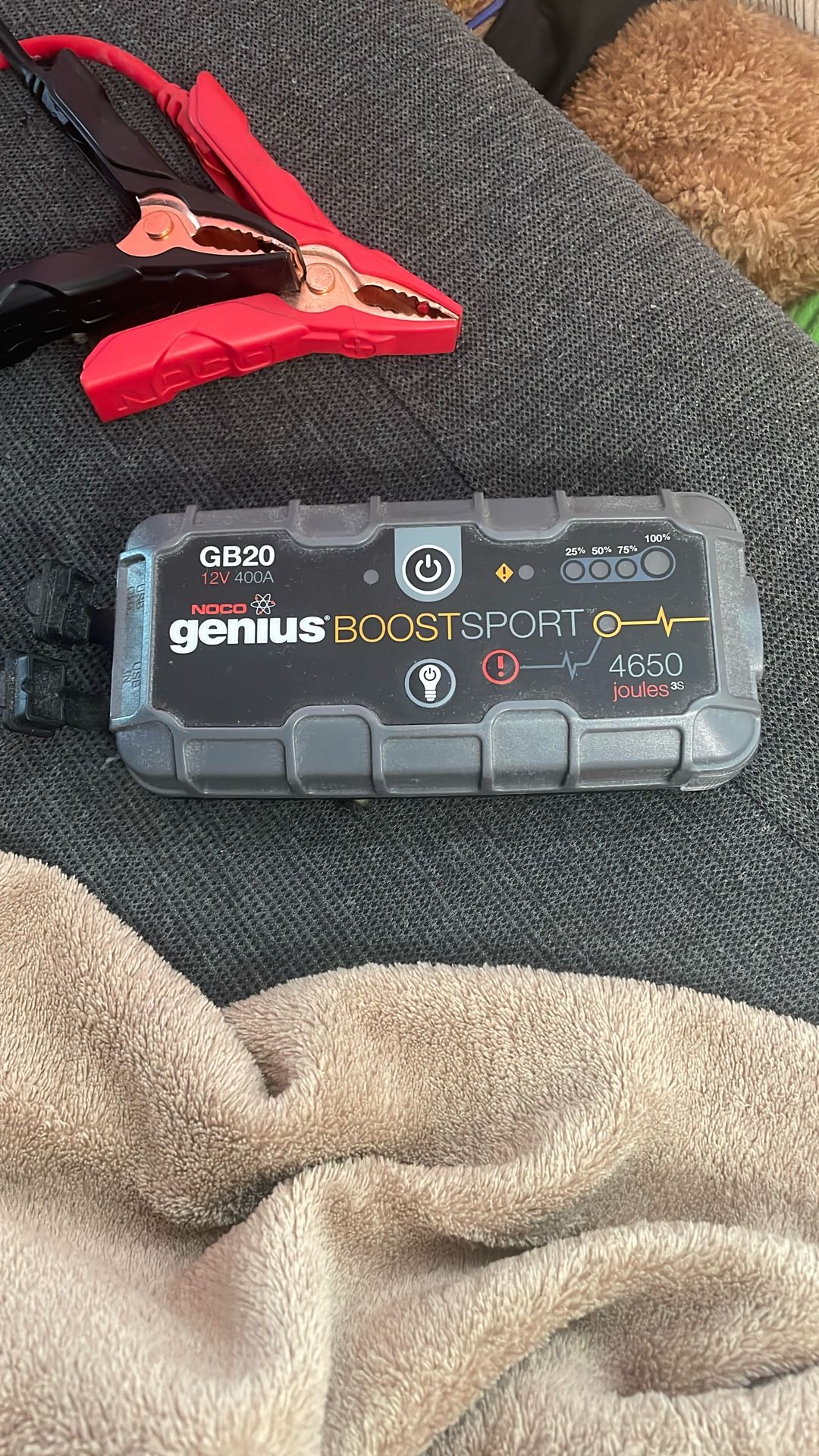 Battery Pack / Flashlight On Side