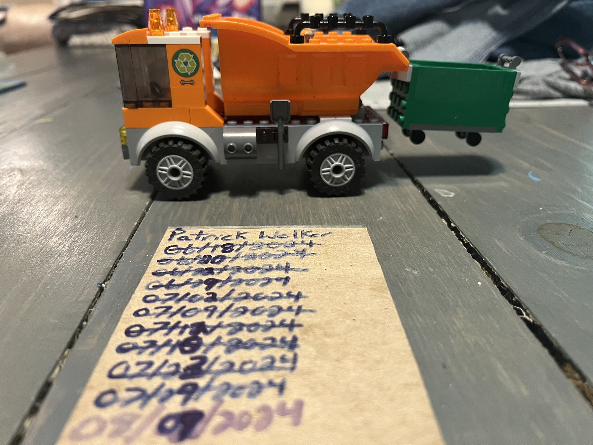 60220 LEGO City 4 Plus Garbage Truck