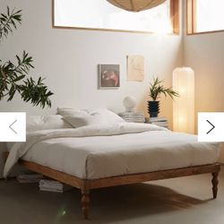 Solid Wood Queen Bed