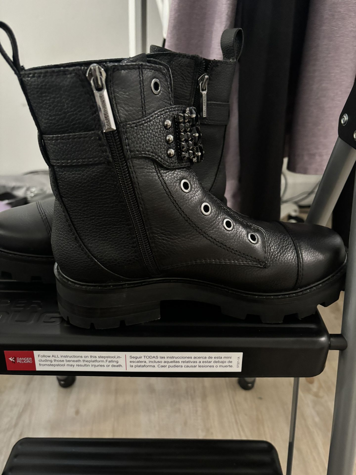 karl lagerfeld boots