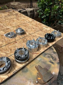 Wheel spacers all