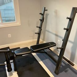 Bench Only, weights and bar not included