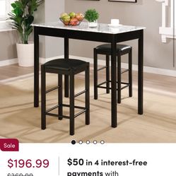 Counter Height Bar Table