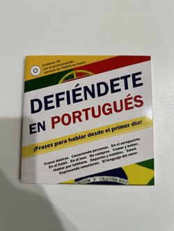 Defiéndete En Portugués Book With CD Language Translator