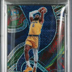 2021 Spectra Lebron James Meta /25 #6 PSA 10