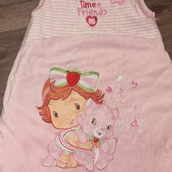Vintage Strawberry Shortcake Sleeping Sack🍓💕0-6M