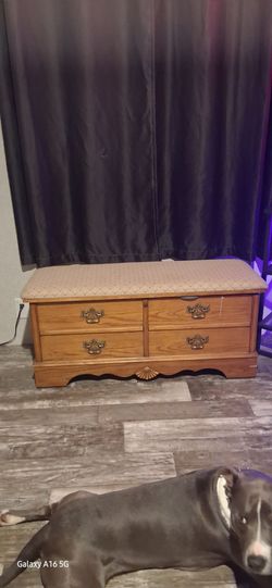 Lane storage bench