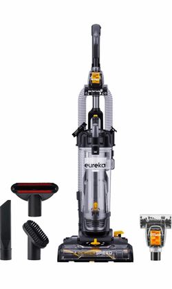 Eureka PowerSpeed Pet Turbo Upright Vacuum – Powerful Suction + Attachments