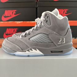 DS 2026 Nike Jordan 5 Retro Wolf Grey Size 8.5