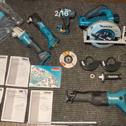Makita 18V LXT Brushless Tool Combo Kit 