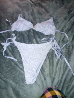Purple flower Swimsuit 2XL