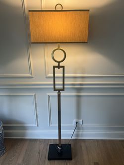 Contemporary Bronze Floor Lamp