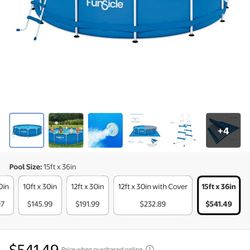 15ft X 36in pool 