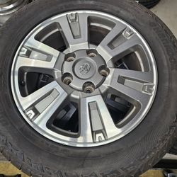 2017 TOYOTA TUNDRA WHEELS & TIRES (20 INCH )