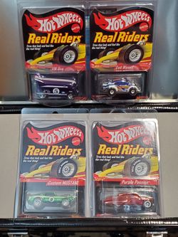 RLC Exclusive Hot Wheels 2005 Series 4 Cars Real Riders  / Neo Classics