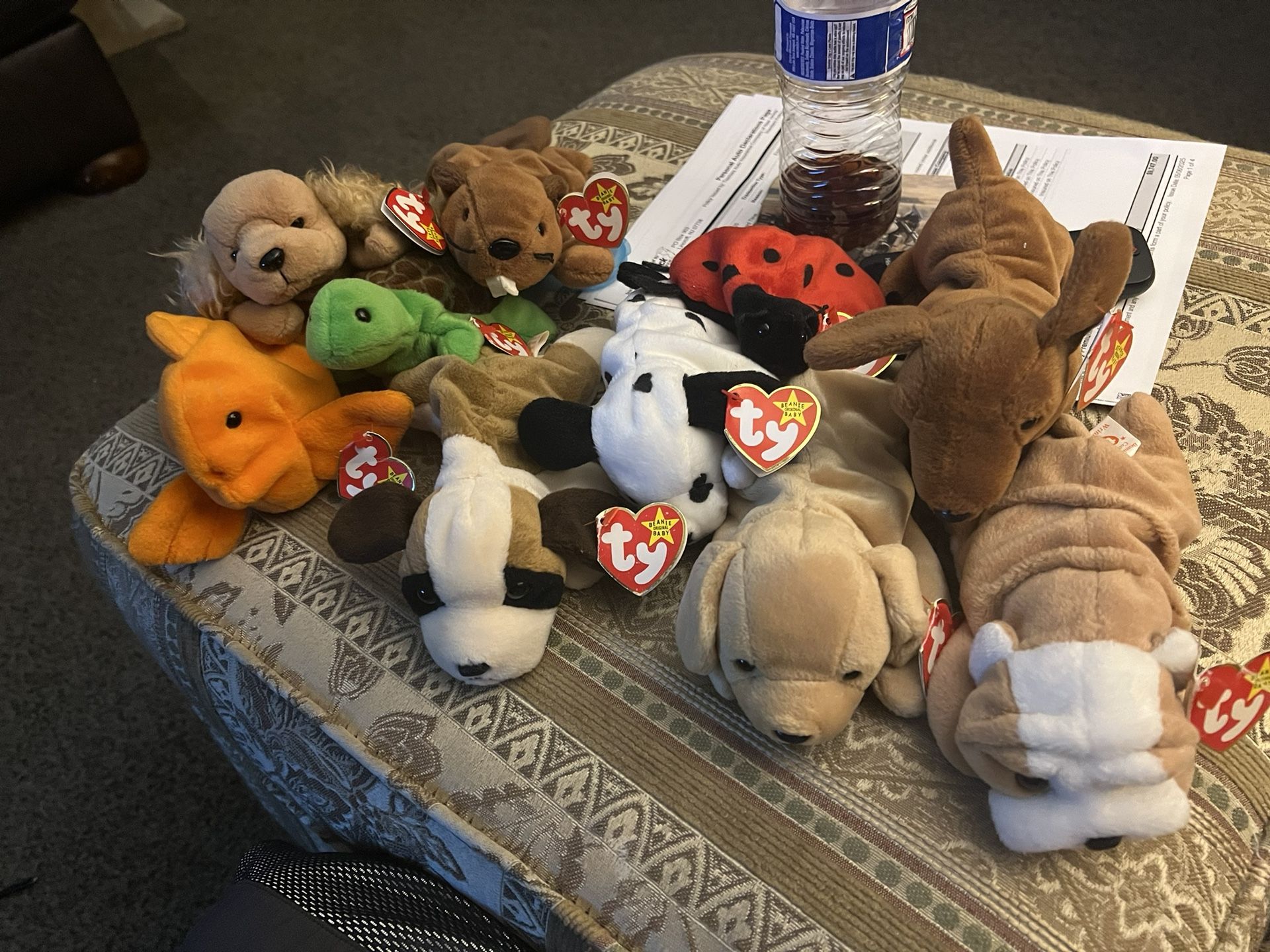 Beanie Babies 10 Count Mint Condition