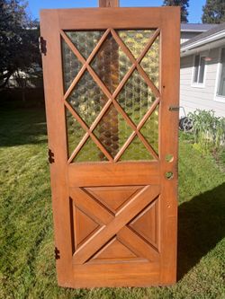 36" Exterior Door Vintage