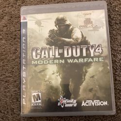 Ps3 Cod modern warfare 4