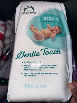 Mama Bear Gentle Touch Diapers Size 1