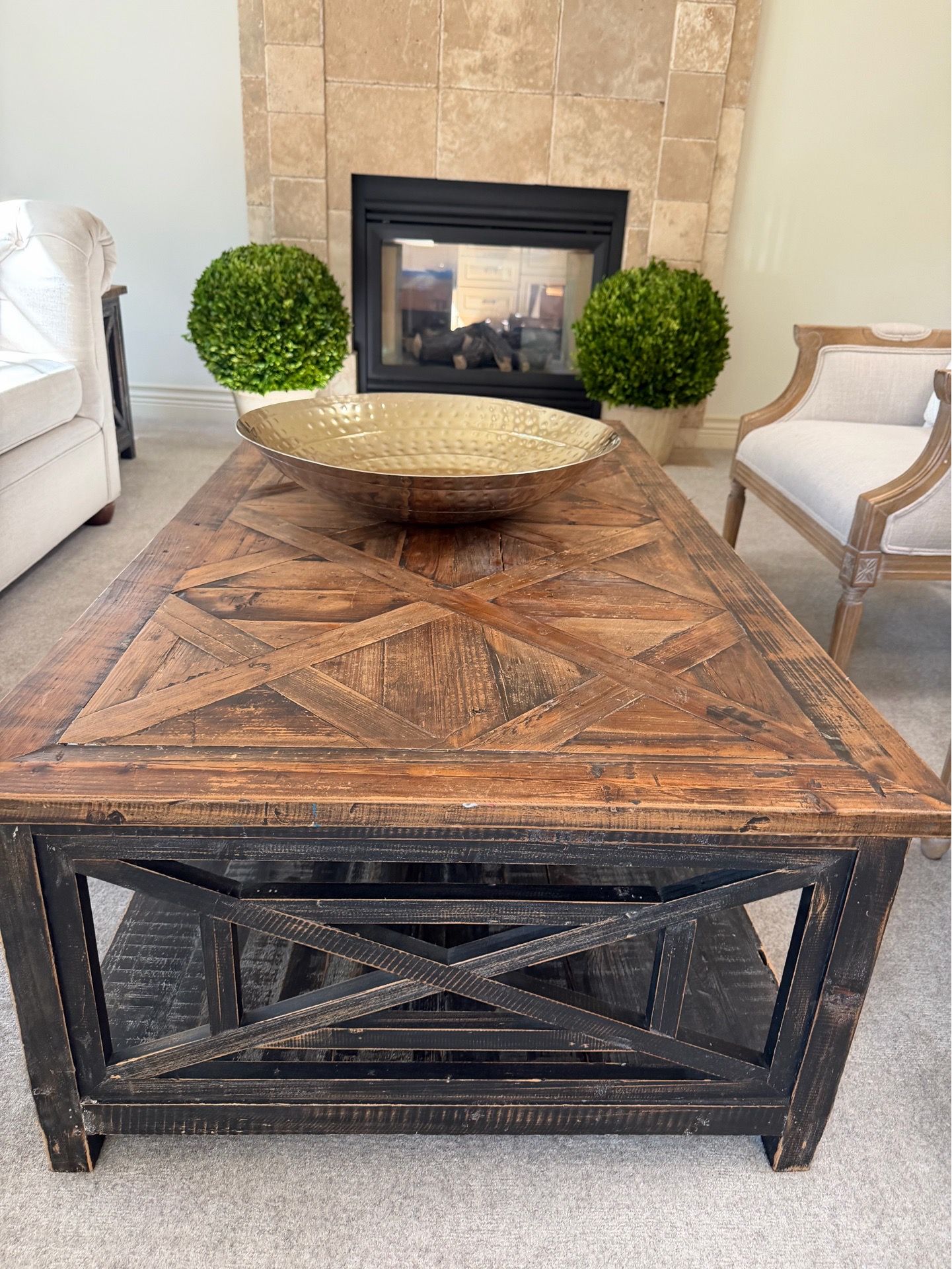 Coffee Table + 2 End Tables