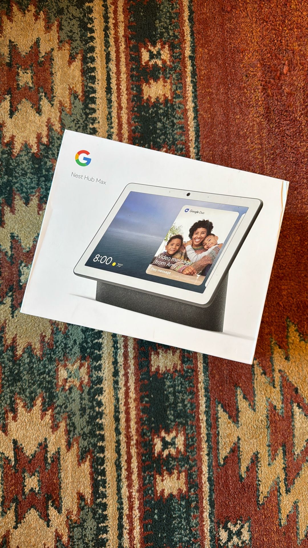 Google Nest Hub Max – Smart Display with Google Assistant