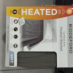 Biddeford Heated King Size Blanket.