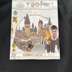 Harry Potter 3-D Hogwarts Castle Puzzle