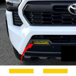 Pre cut Yellow Fog Lights Tint - 2025 Tacoma