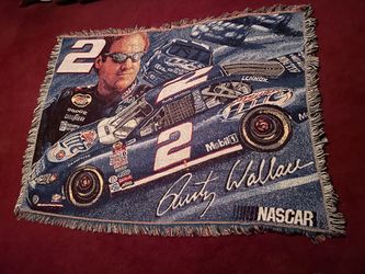 Rusty Wallace Throw Blanket