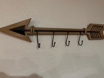 Coat/ key wall rack/mount/ holder