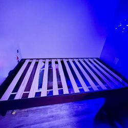 Wooden twin XL size bed frame