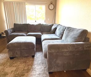 Sofa and dining table