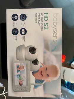 Babysense HD S2 Split Screen Video Baby Monitor