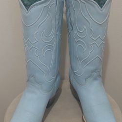 Brand new high-end Corral Women's Boot baby blue