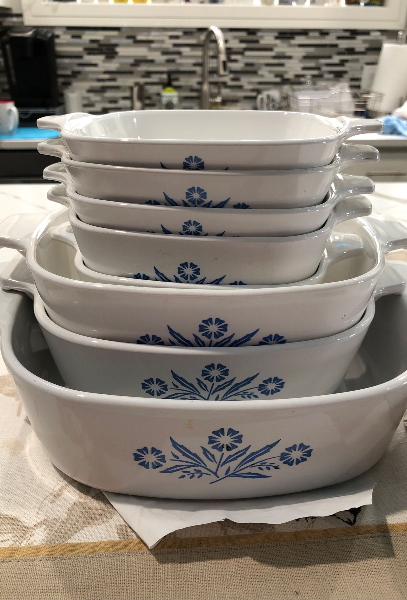 Corningware Cornflower