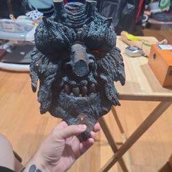 Detailed Greenman Tree Face Sculpture with UV Resistant Finish for Outdoor Charm