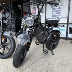 Electric Bike With Headlight 