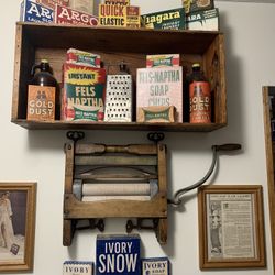 Antique Laundry Room Items